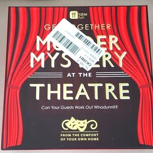 Murder Mystery at the Theatre card game